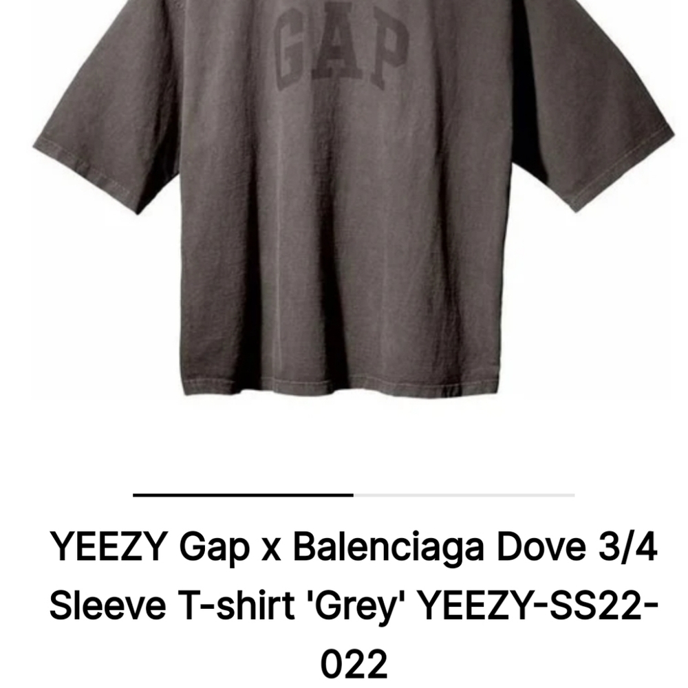 Yeezy Gap Gray shirt